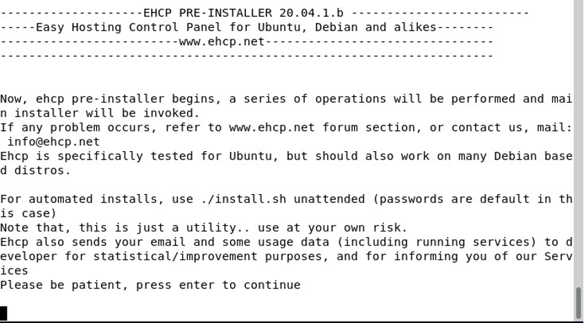Menjalankan Installer Script