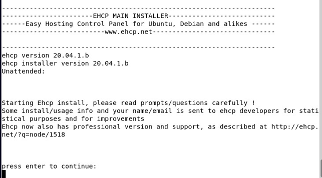 Menjalankan Installer Script