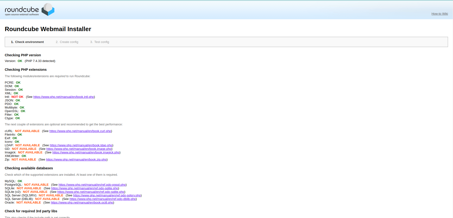 Roundcube Installer