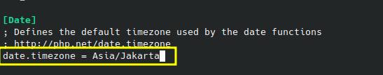 Php Timezone Config