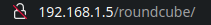 Address Bar Roundcube