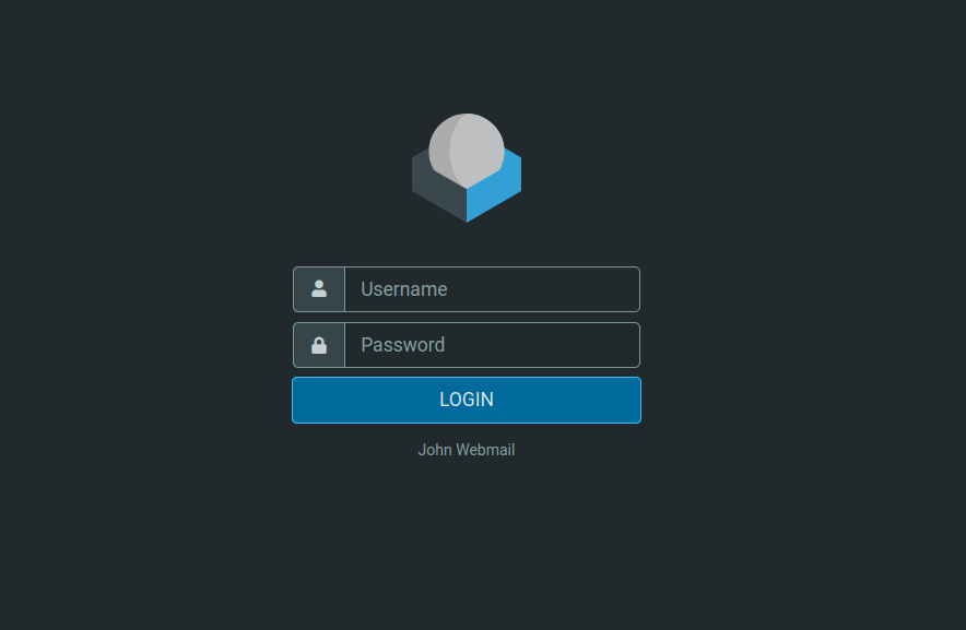Roundcube Login Page