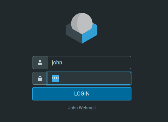 Roundcube Login John