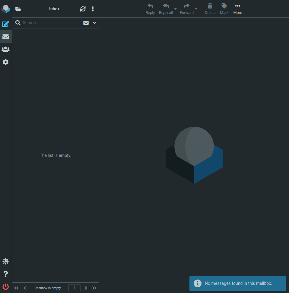 Roundcube Dashboard User