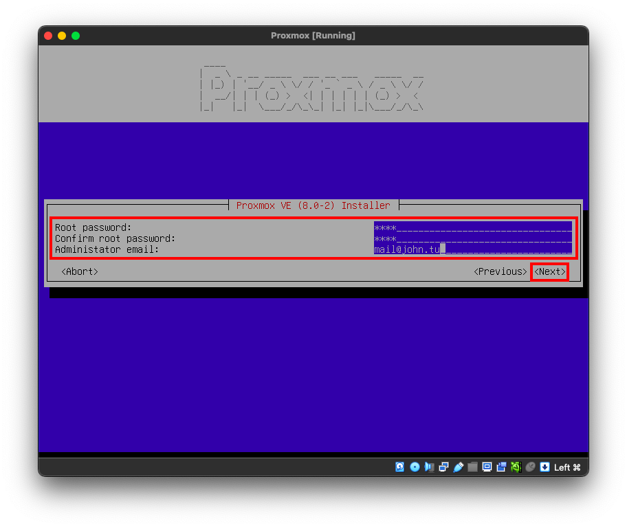 Proxmox User