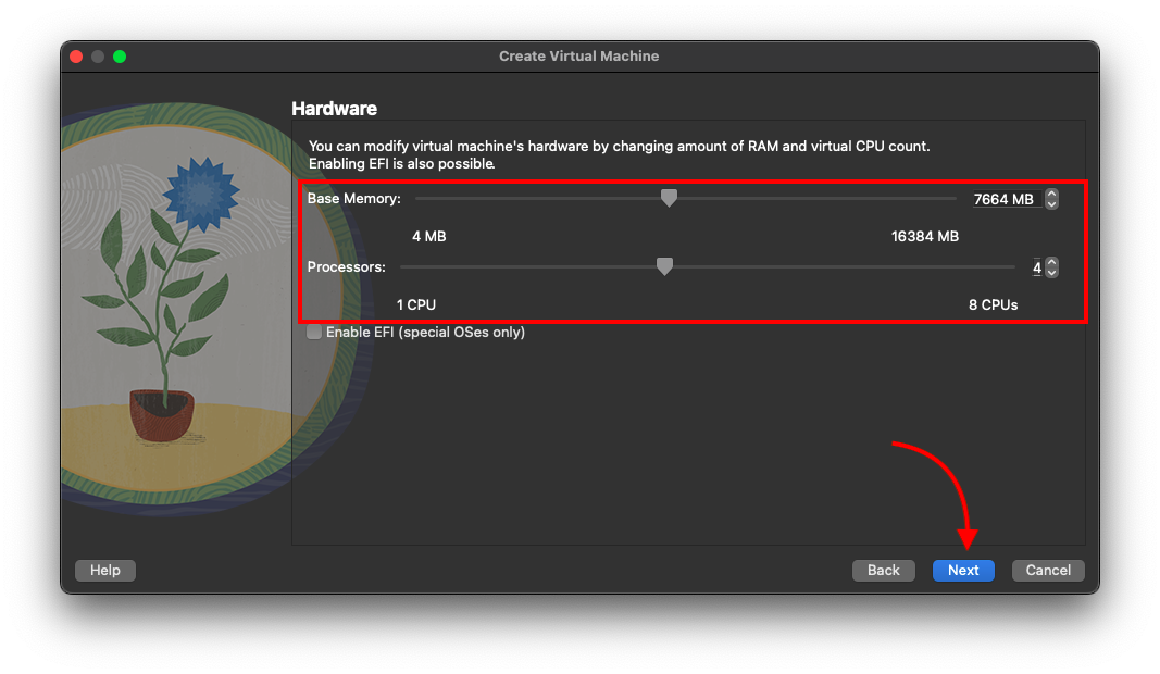 VM Specs
