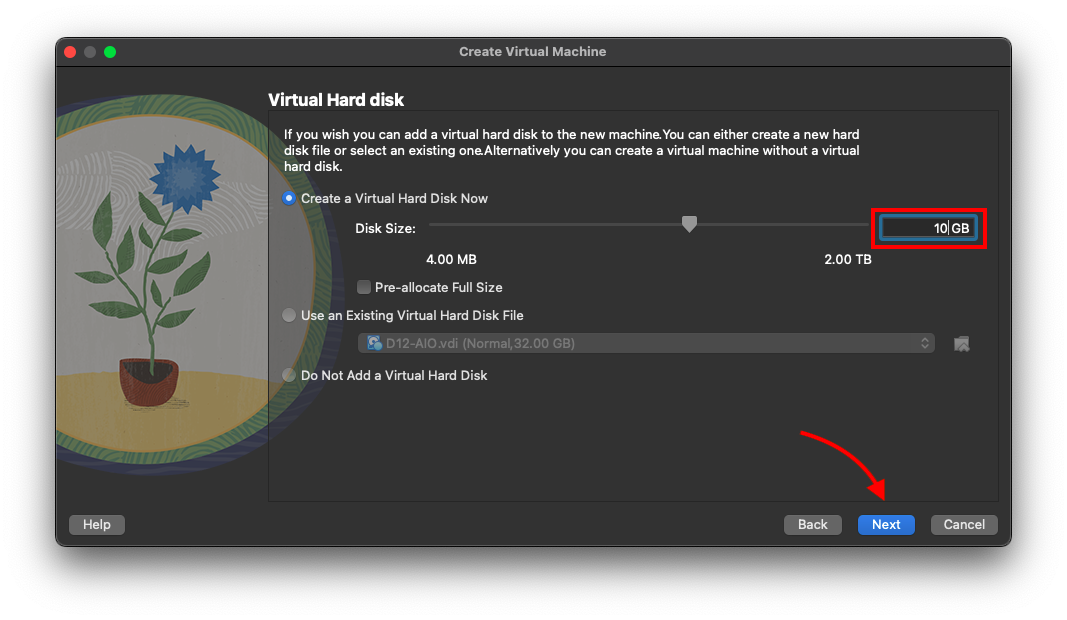 Storage Settings