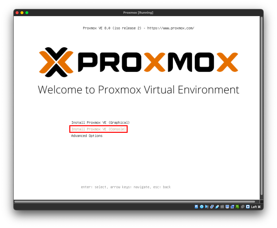 Proxmox Splash