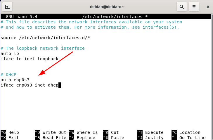network-dhcp