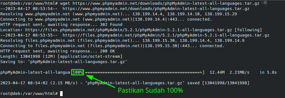 Download PhpMyAdmin